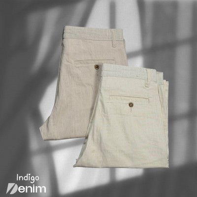 Remi Cotton Trouser 2 Pieces Cream X Ash